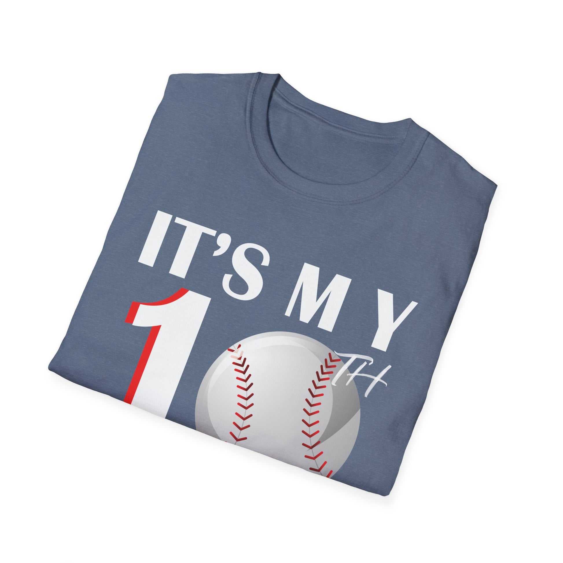 It's My 10th Birthday Baseball Player 10 Years Old Boys Birthday Unisex Shirt