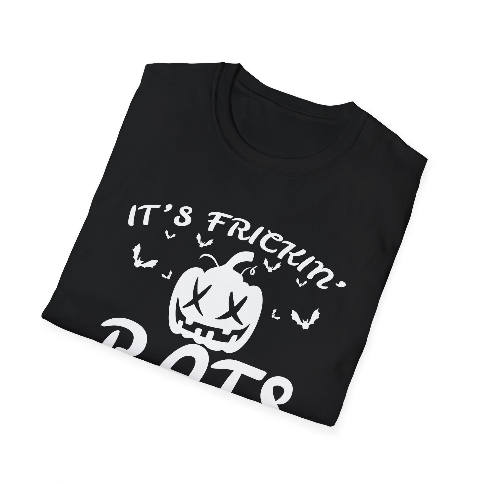 Halloween Bat T‑Shirt — "It's Frickin' Bats I Love Halloween" Graphic Tee