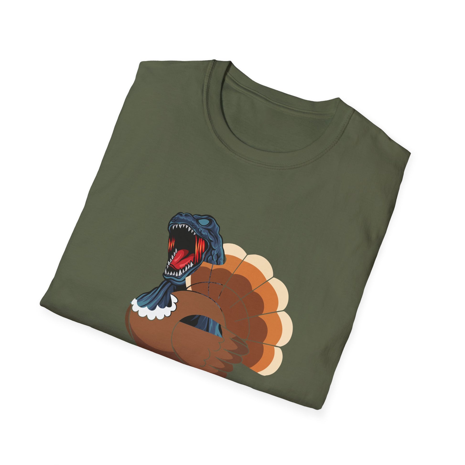 Gobblezilla Turkey T-Shirt — Funny Kaiju Thanksgiving Tee with Japanese