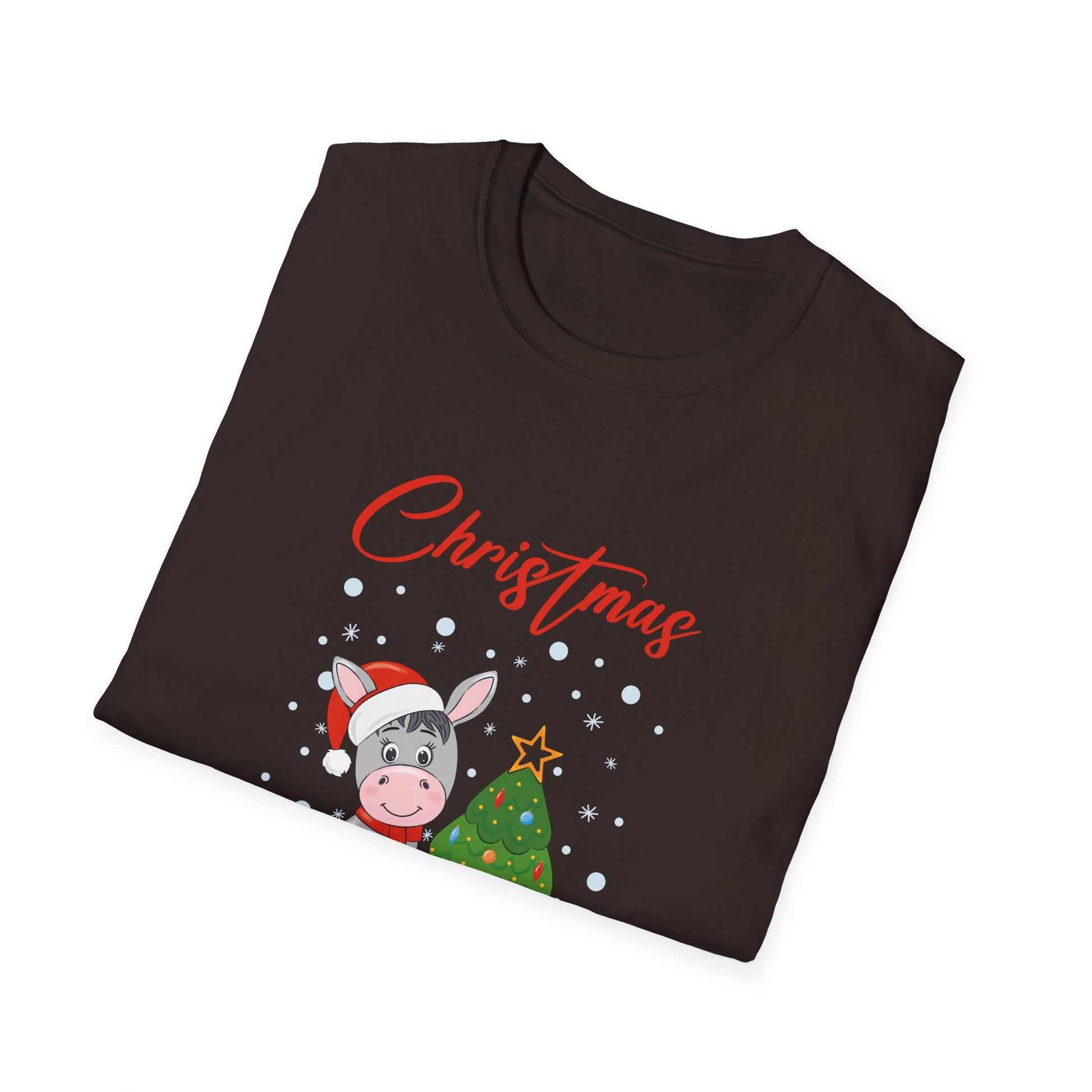 Christmas Is Better With A Donkey Ugly Christmas Sweater Unisex T-Shirt