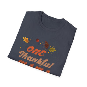 One Thankful Mama Unisex Softstyle T-Shirt