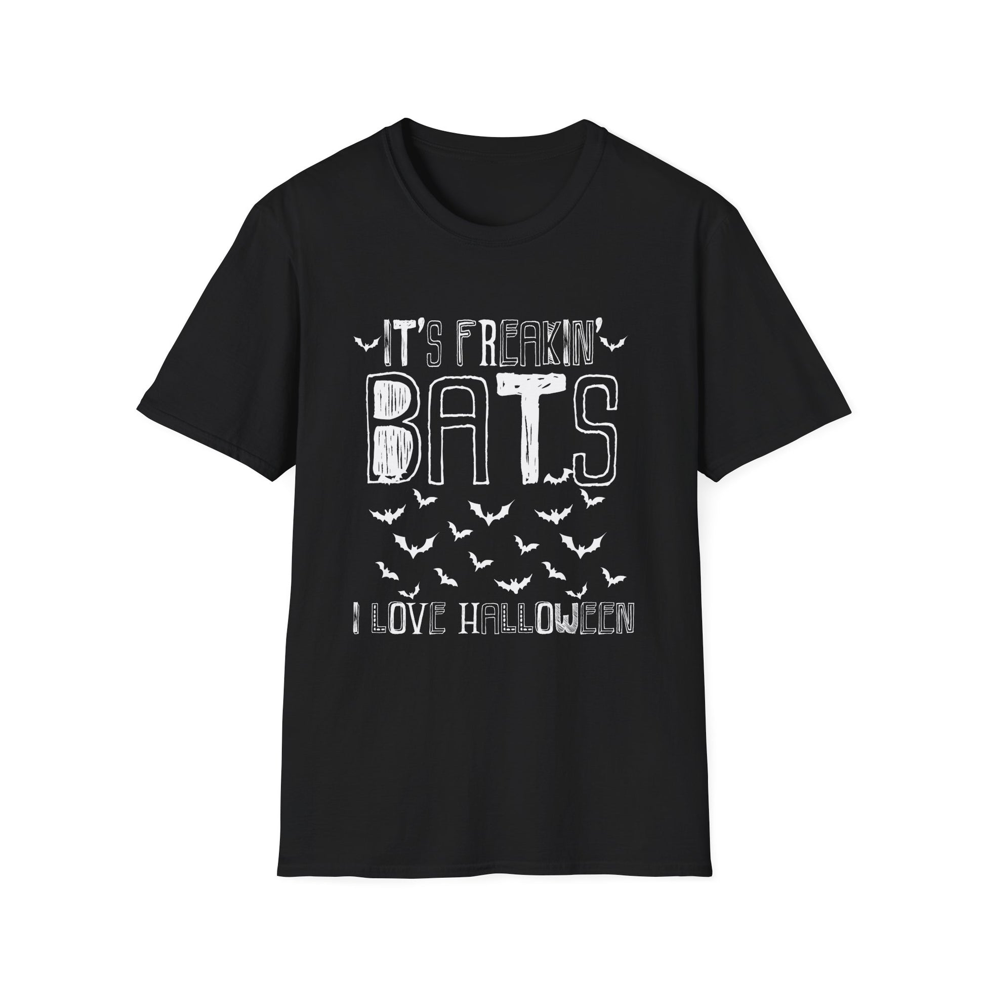 Halloween "It's Freakin' Bats" T-Shirt — Spooky Bat Graphic Tee