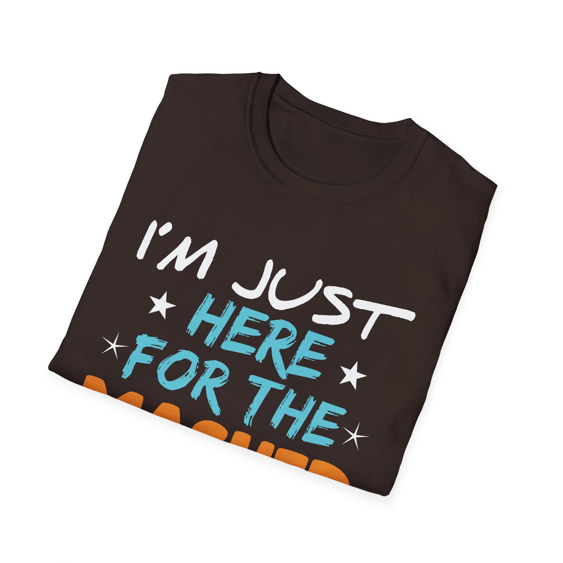 T-Shirt — "I’m Just Here for the Mashed Potatoes" Thanksgiving Shirt