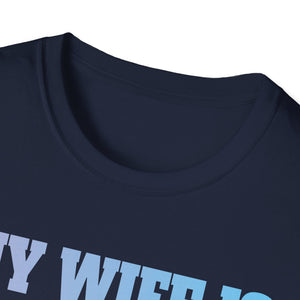 My Wife Is 40 And Still Hot T-Shirt — 40th Birthday Gift Tee for Husband to Wife