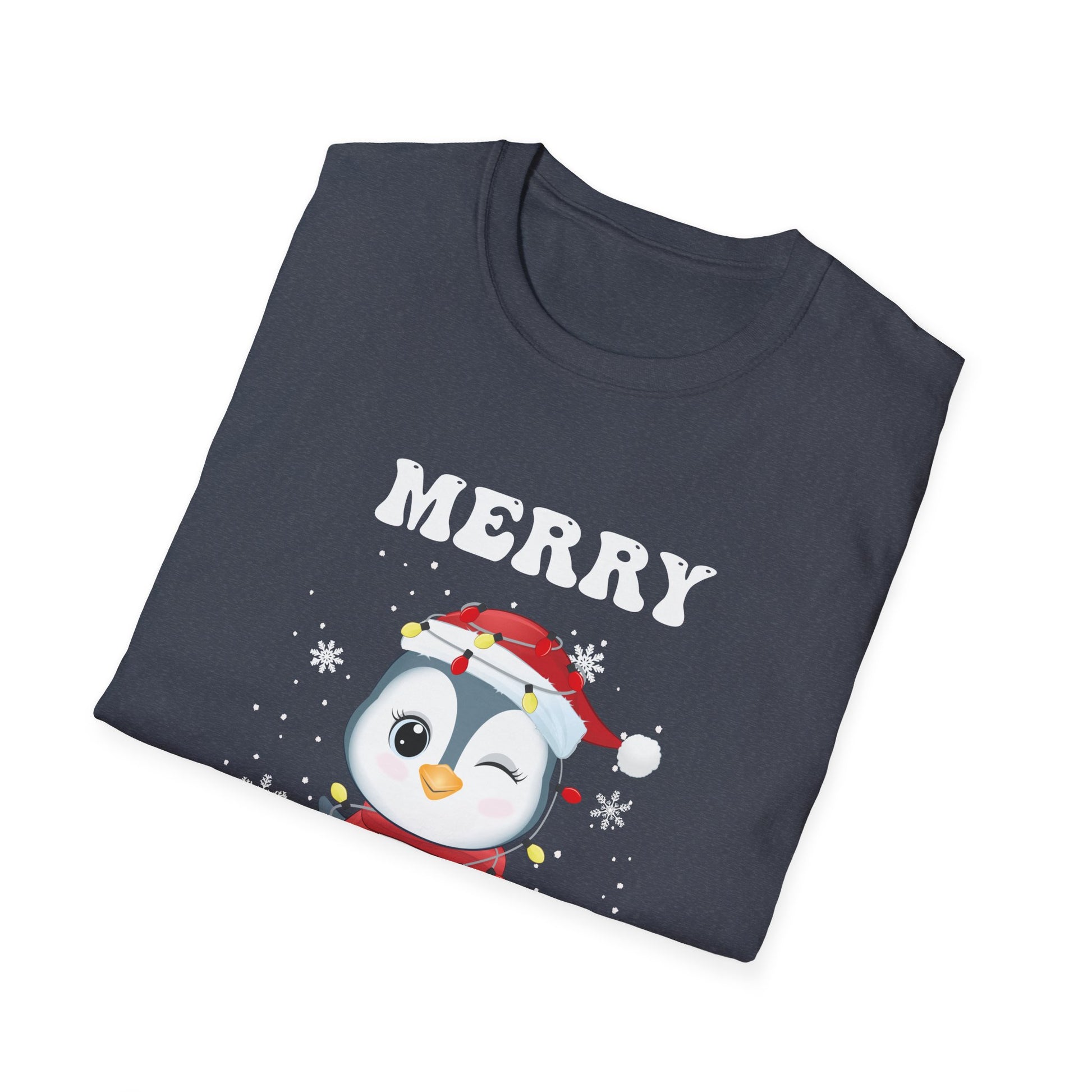Christmas Shirt Penguin Family Christmas TShirts Christmas Unisex T-Shirt