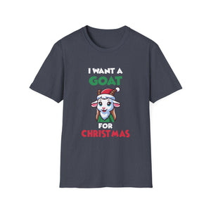 Christmas Goat Goats for All Christmas Goats Unisex T-Shirt