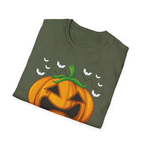 Happy Halloween Scary Pumpkin Halloween Costume Ghost TeeUnisex Softstyle T-Shirt
