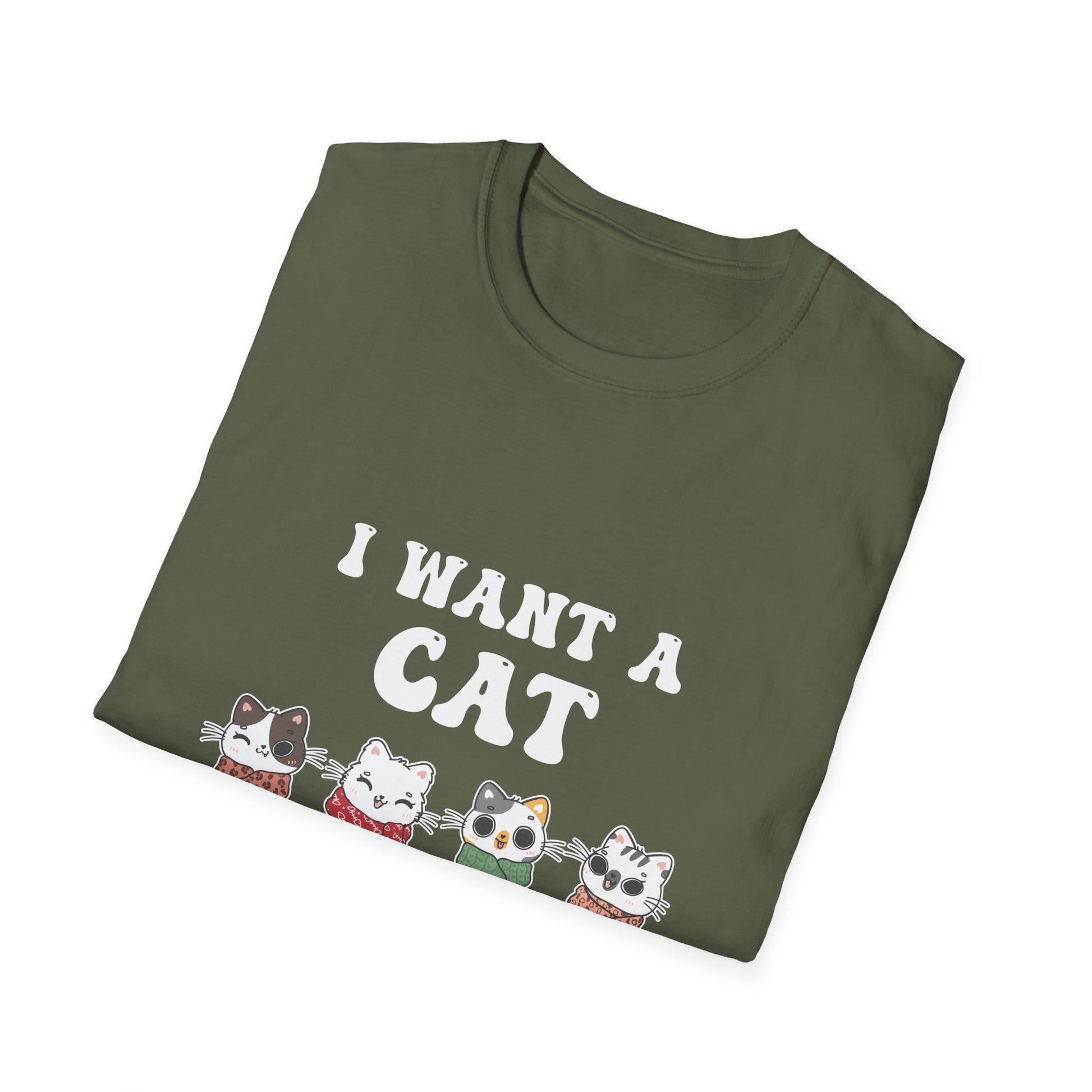 Christmas Cat Cats For All Christmas Cats Unisex T-Shirt