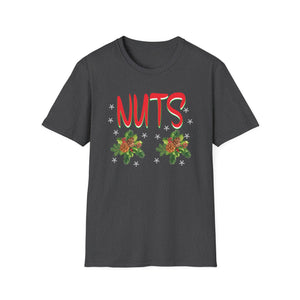 Chest Nuts Christmas1 Funny Couples Christmas Chestnuts Unisex T-Shirt