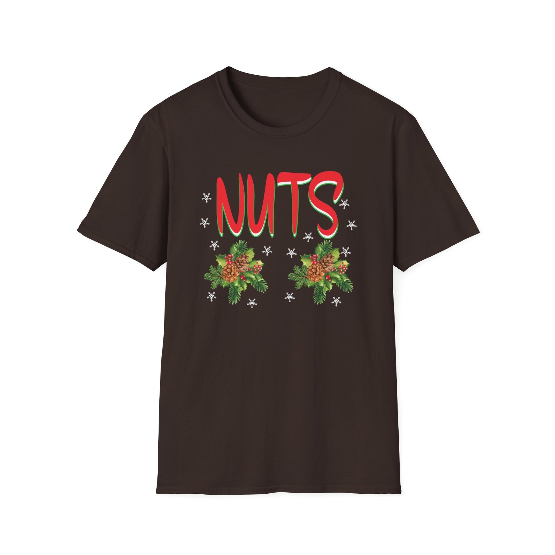 Chest Nuts Christmas1 Funny Couples Christmas Chestnuts Unisex T-Shirt