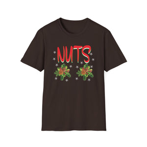 Chest Nuts Christmas1 Funny Couples Christmas Chestnuts Unisex T-Shirt