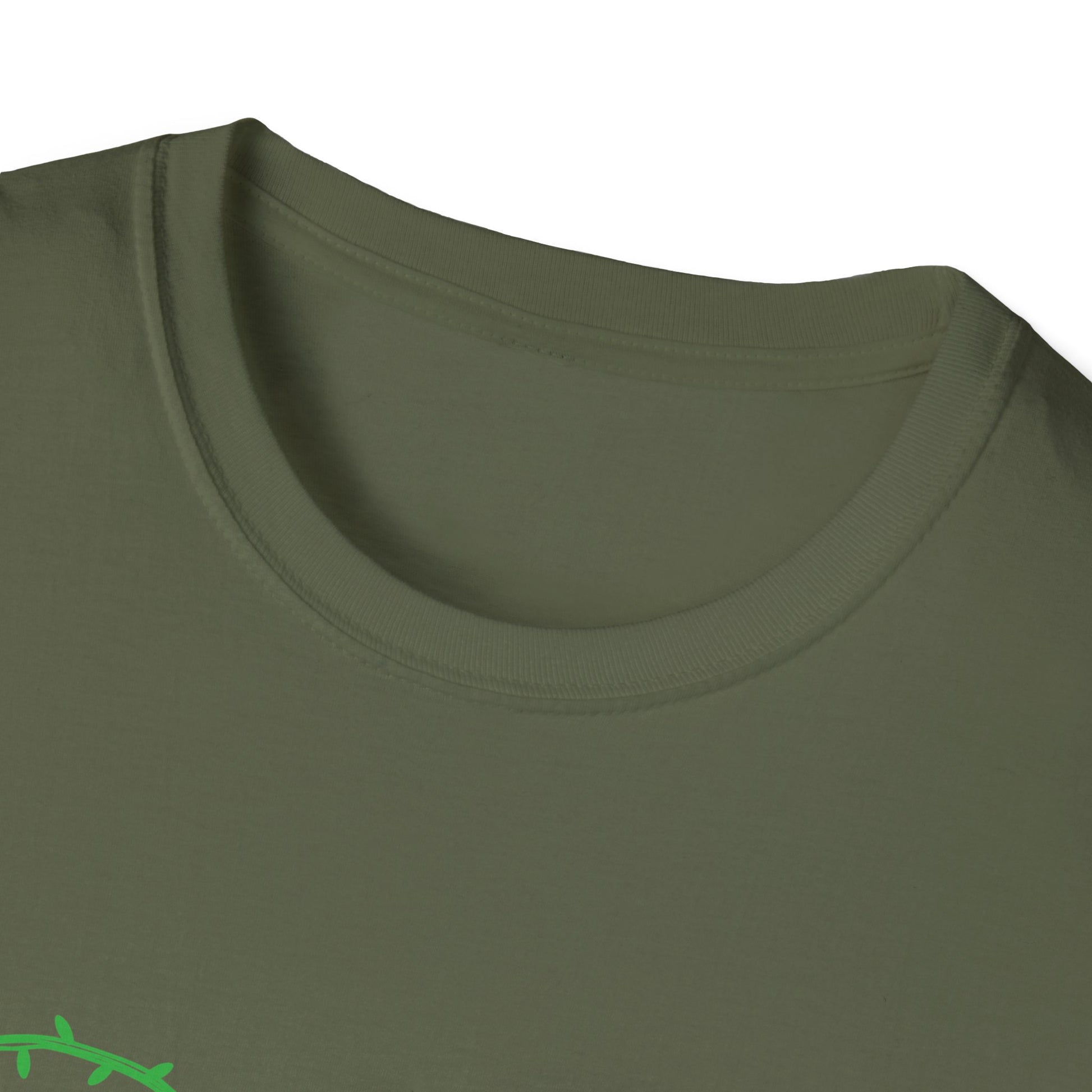 Christmas Lights Chest T-Shirt — Colorful Holiday Graphic Tee