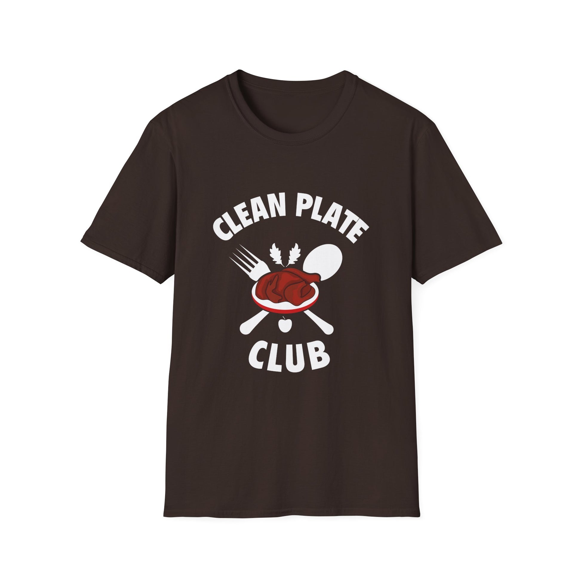Clean Plate Club T-Shirt — Funny Eating & Foodie Tee  Unisex T-Shirt
