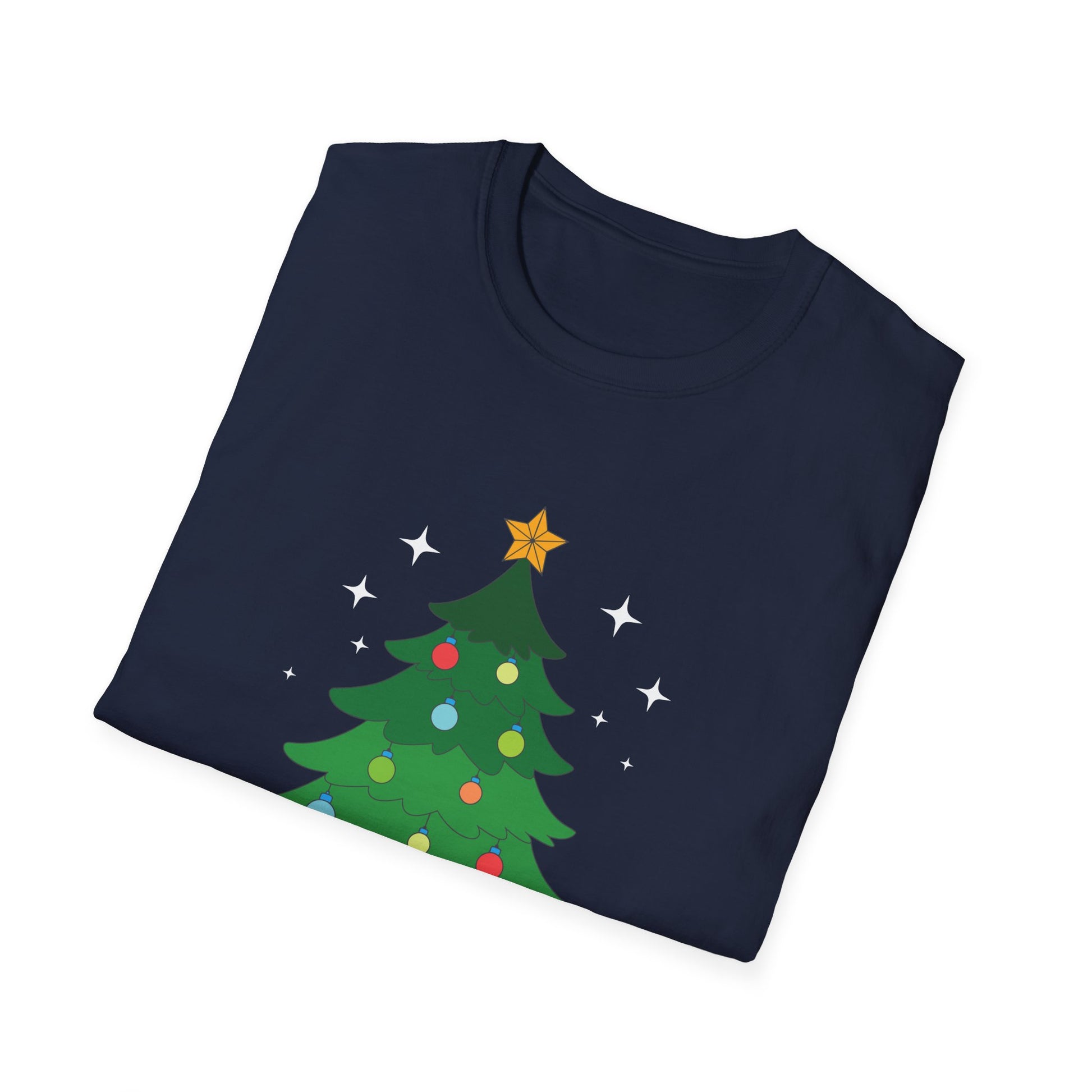 Christmas Tree T‑Shirt — "Merry Christmas" Holiday Tee