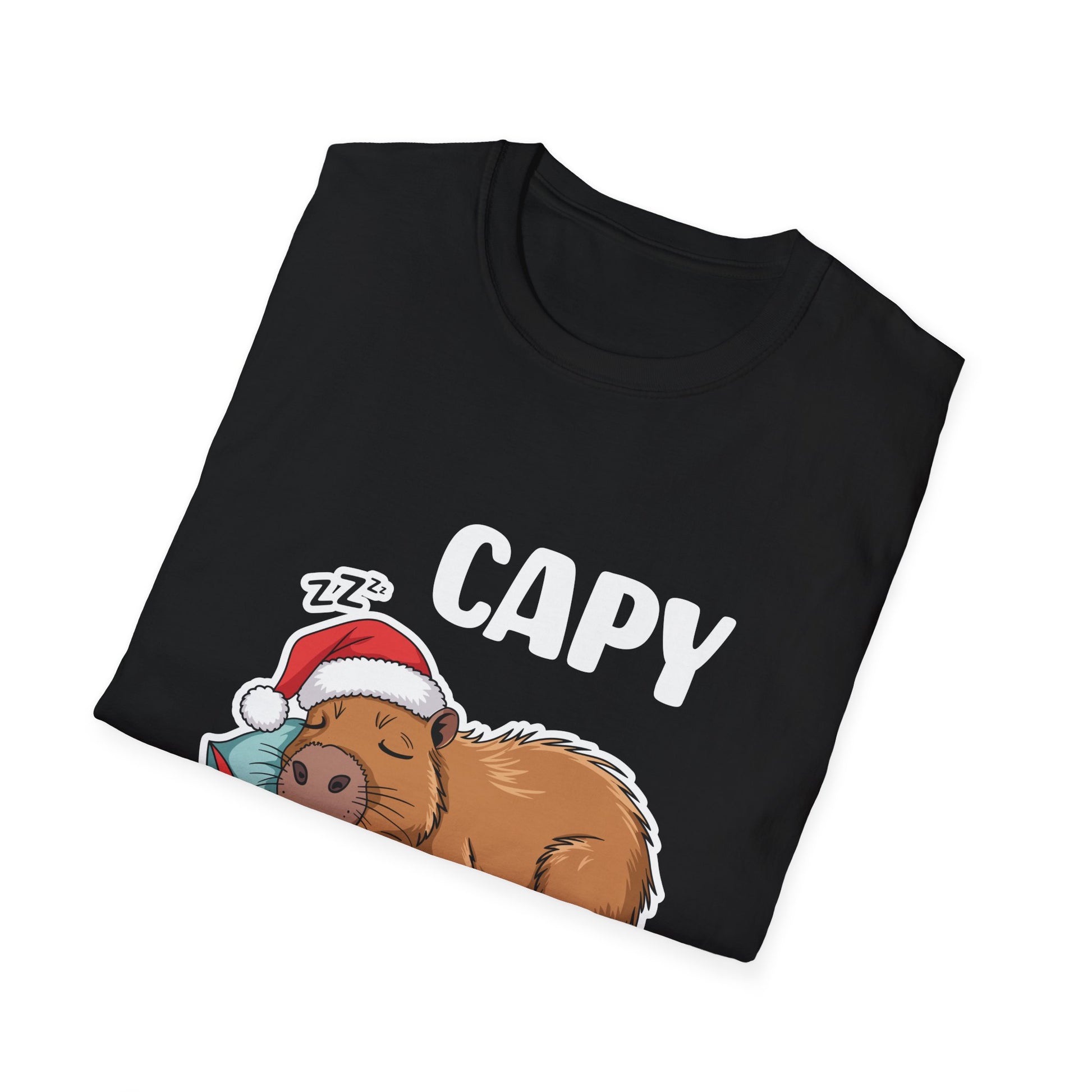 Capybara Christmas Unisex T-Shirt