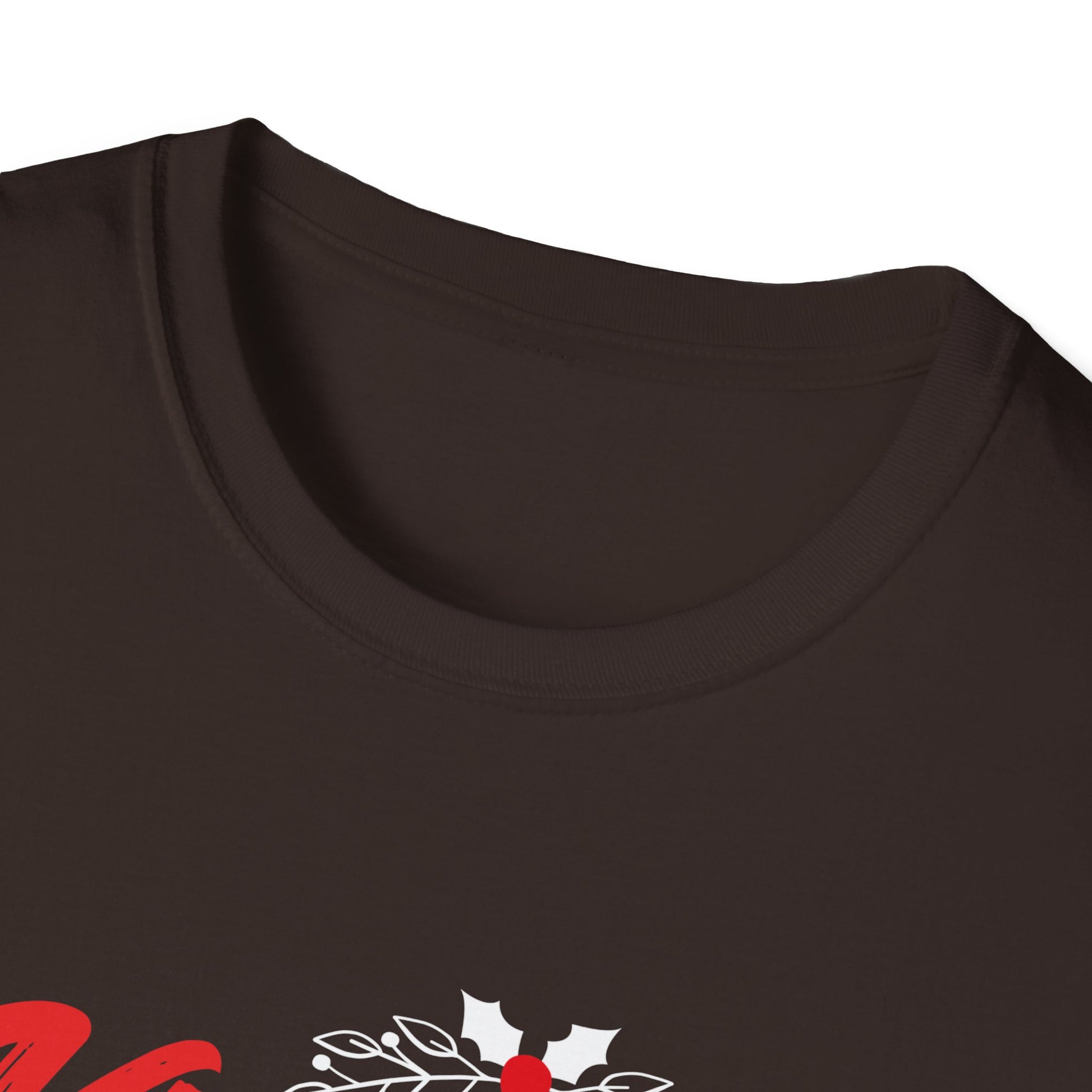 Kiss Me Under The Mistletoe Funny Sexy Christmas Unisex T-Shirt