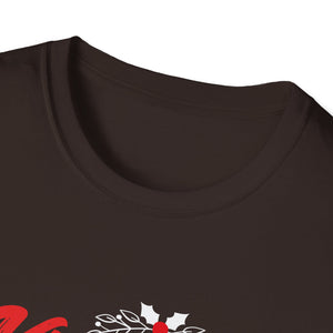 Kiss Me Under The Mistletoe Funny Sexy Christmas Unisex T-Shirt