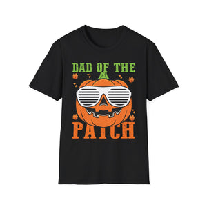 Dad of the Patch T-Shirt — Halloween Pumpkin Dad Tee