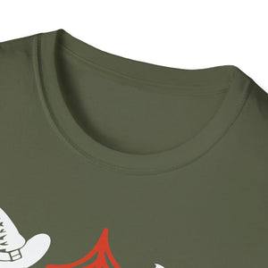 Grandpa Halloween T-Shirt — Spiderweb, Witch Hat & Skulls Graphic