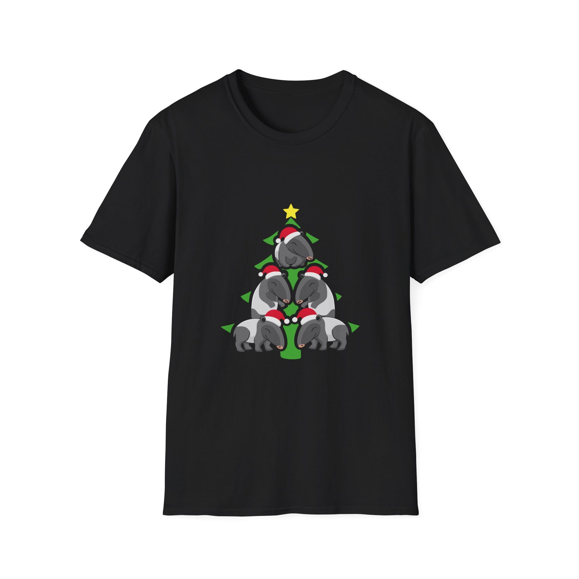 Christmas Tree of Pugs T-Shirt — Cute Holiday Pug Shirt