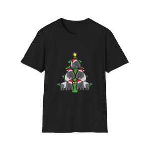 Christmas Tree of Pugs T-Shirt — Cute Holiday Pug Shirt