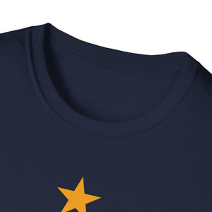 Golf Christmas Tree T-Shirt — Golf Ball Tree with Crossed Clubs Holiday Tee