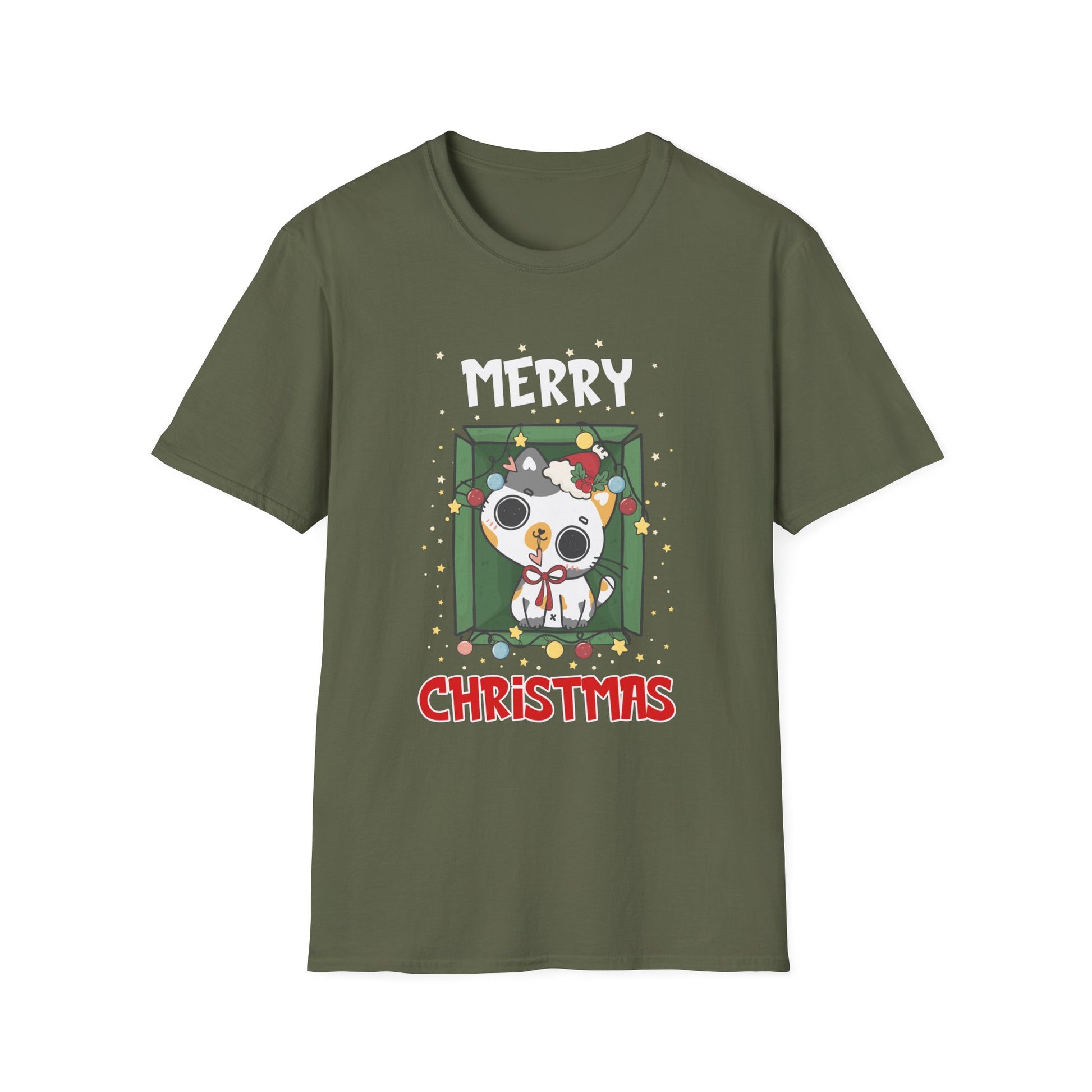 Christmas Panda T-Shirt — Merry Christmas Cute Holiday Tee