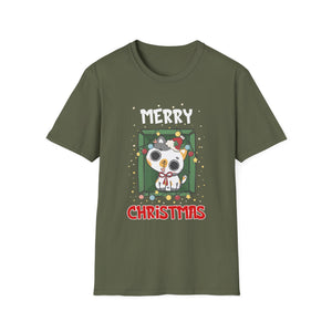 Christmas Panda T-Shirt — Merry Christmas Cute Holiday Tee
