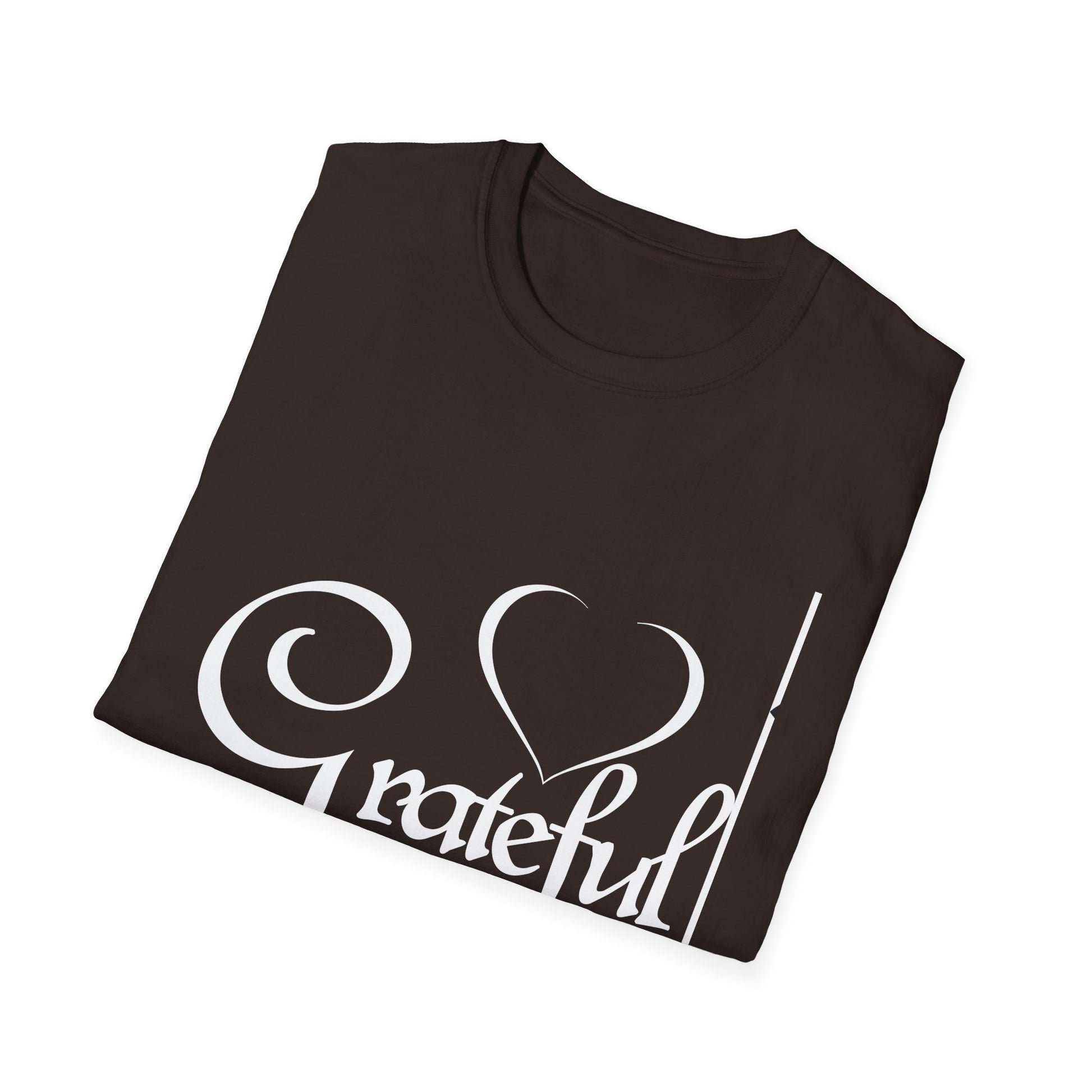 Grateful Heart T-Shirt — Inspirational Thankful Graphic Tee