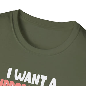 I Want a Hippopotamus for Christmas Unisex T-Shirt