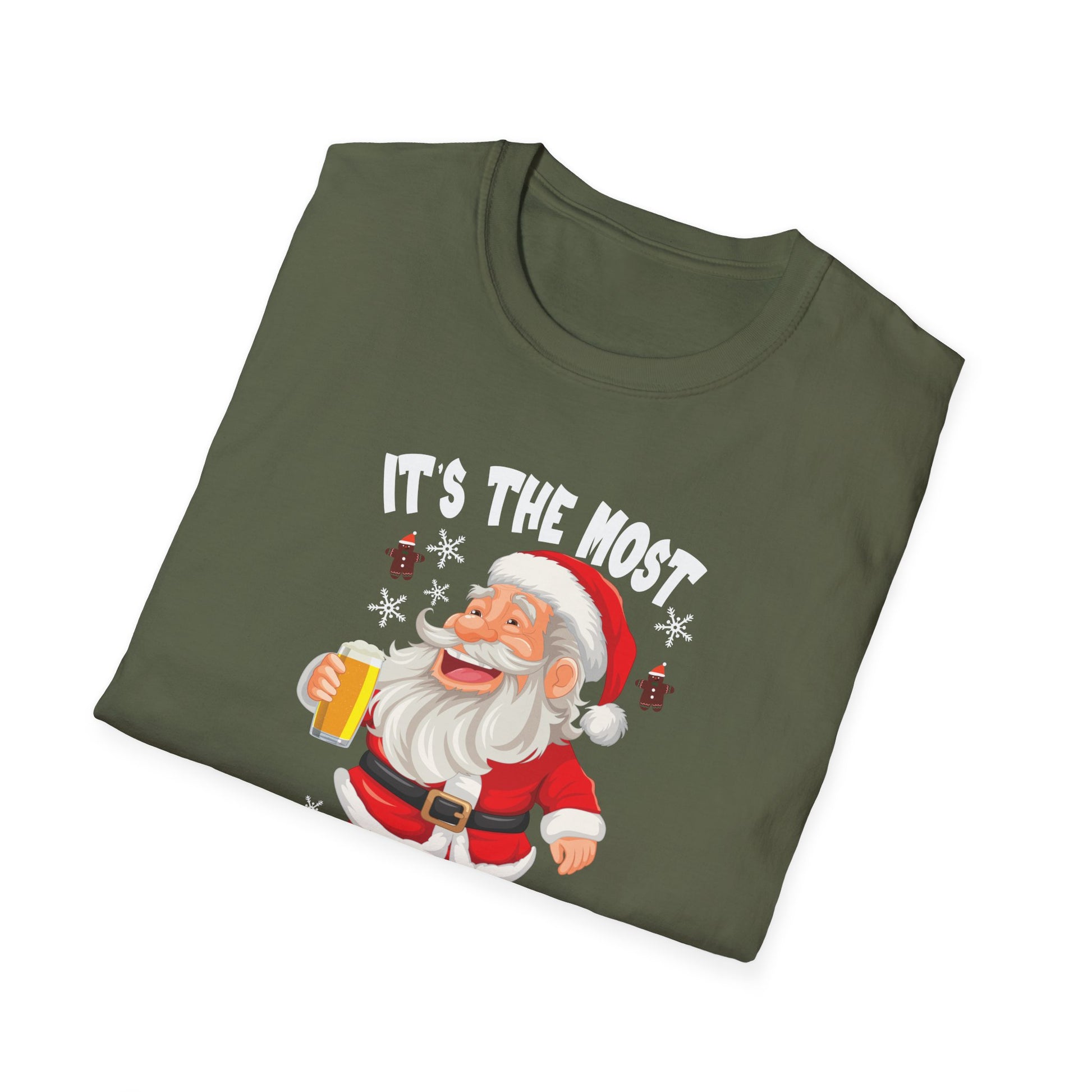 Funny Christmas Quotes Christmas Party Christmas In July Unisex Softstyle T-Shirt