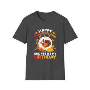 Thanksgiving Birthday T-Shirt — 
