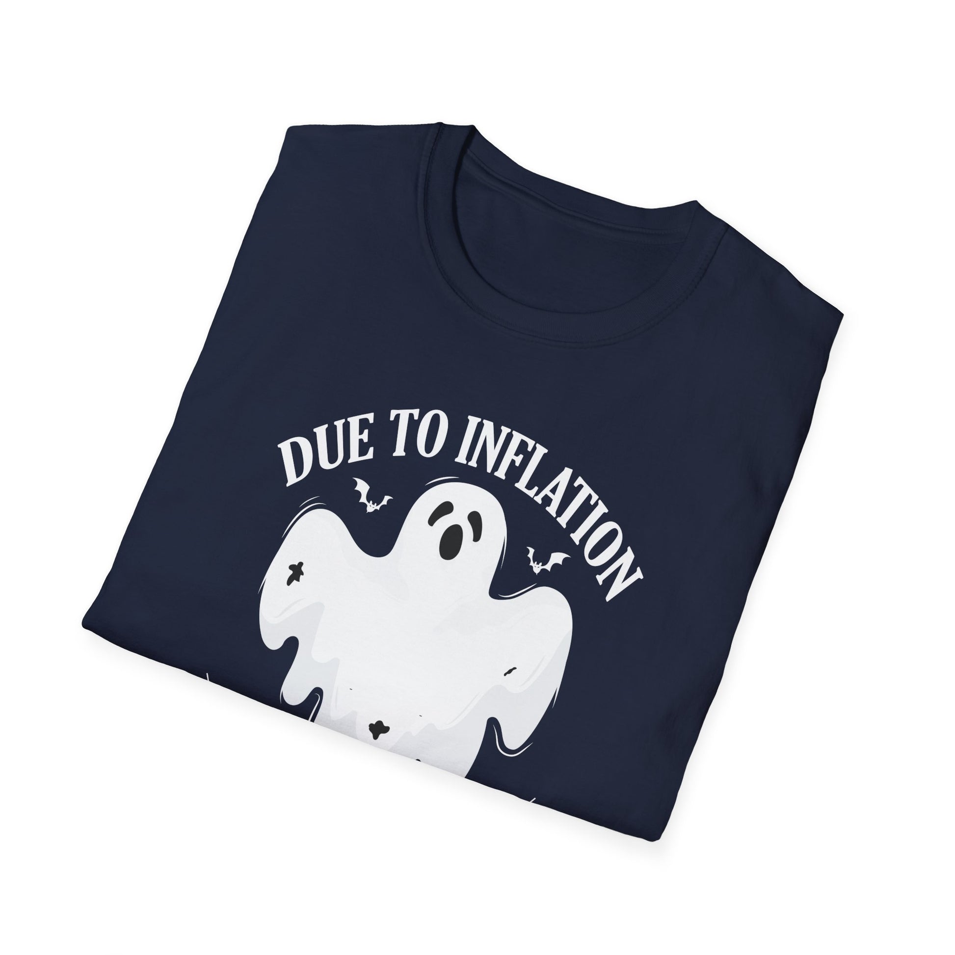 Due To Inflation This Is My Halloween Costume Cute Halloween TeeUnisex Softstyle T-Shirt