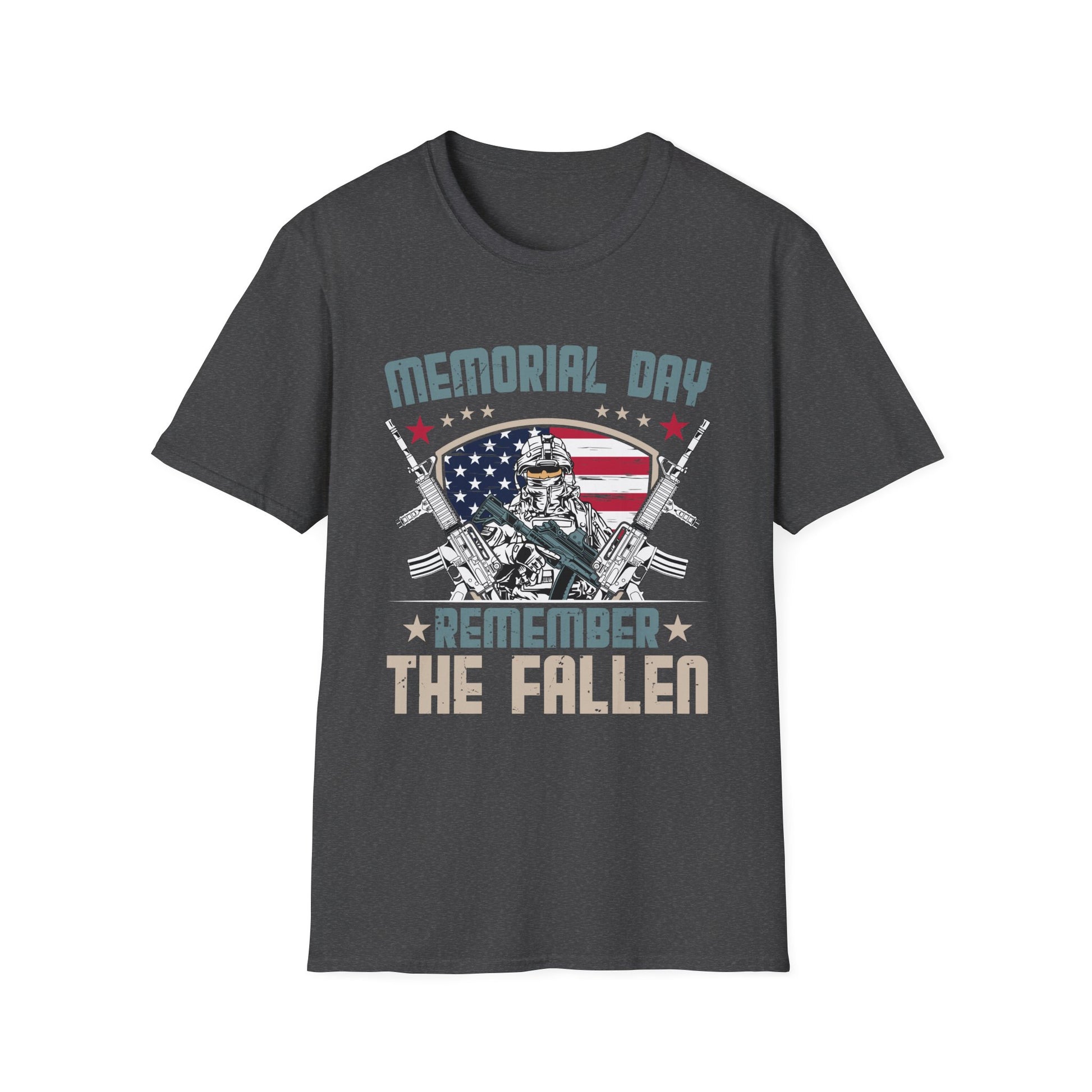 Military Memorial Day Remember The Fallen Veteran Unisex T-Shirt