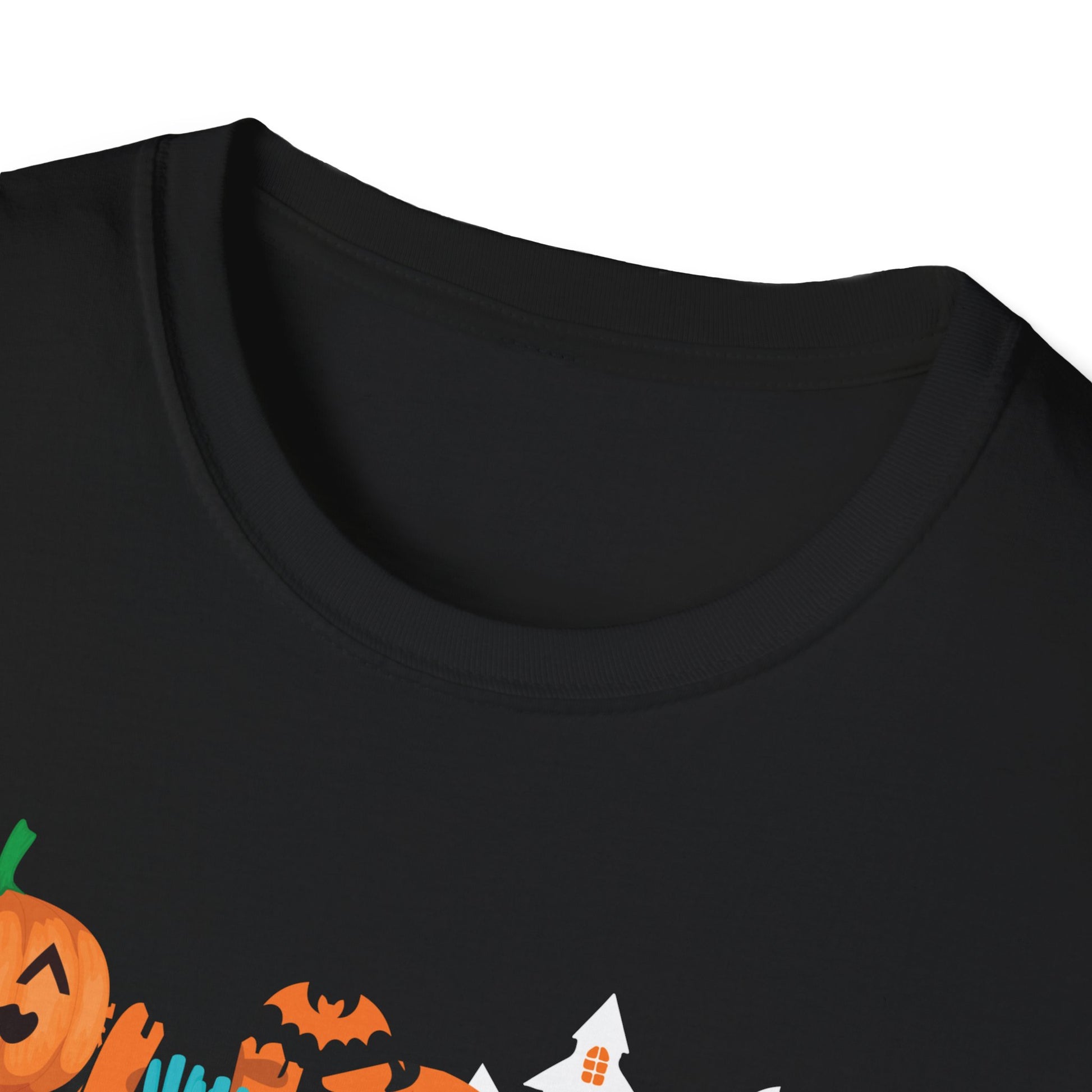 Nurse Halloween T-Shirt – Spooky Candy, Pumpkins & Ghosts Design