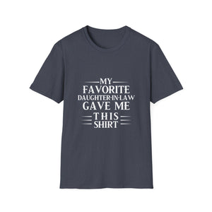 Christmas Gift For Father Mother in Law Funny Birthday Gifts Unisex T-Shirt