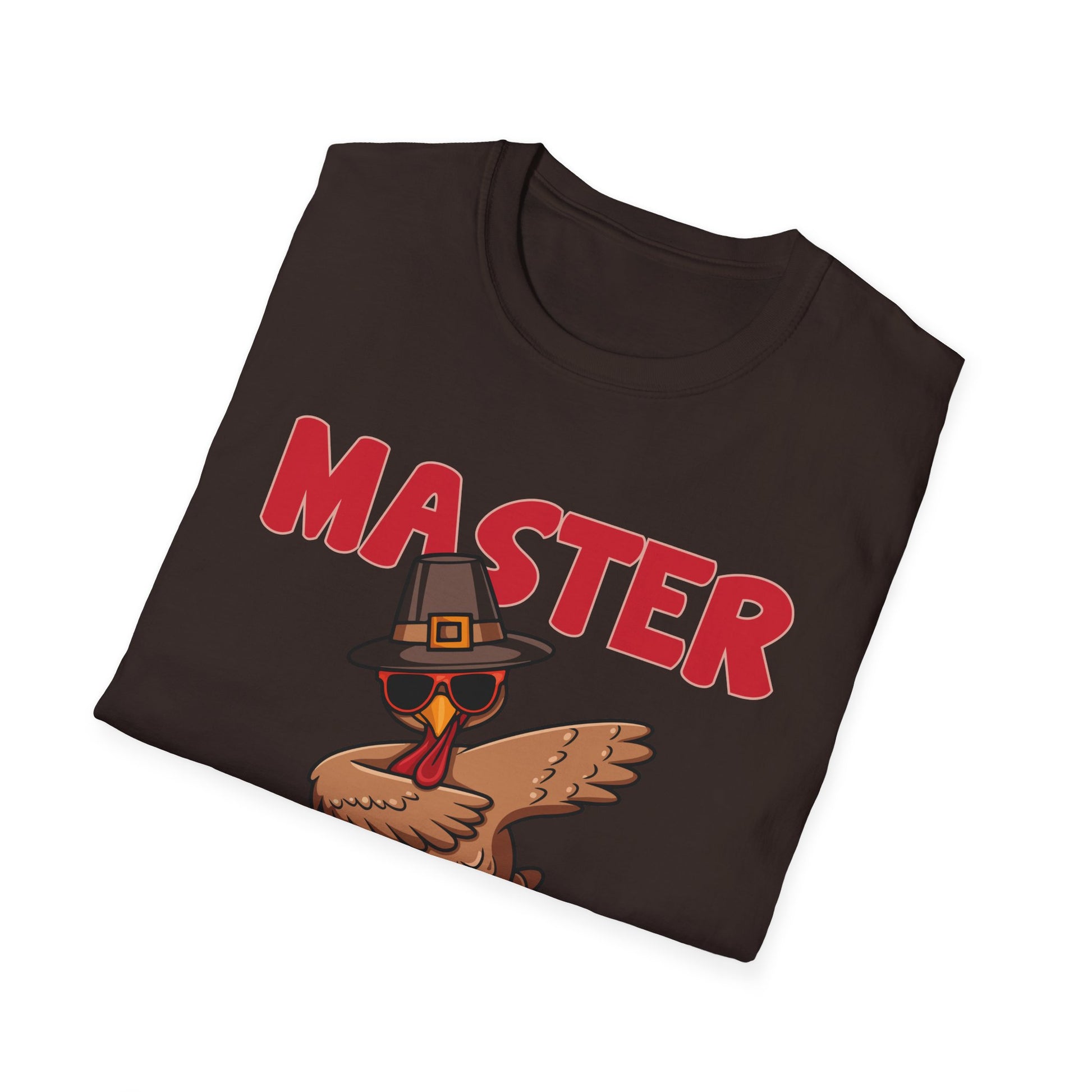 Master Baster Turkey T-Shirt — Funny Thanksgiving Pilgrim Turkey Tee  Unisex T-Shirt