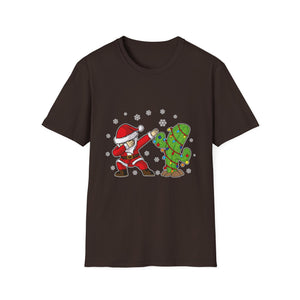 Christmas Dabbing Dance Christmas Dab Dance Santa Unisex T-Shirt