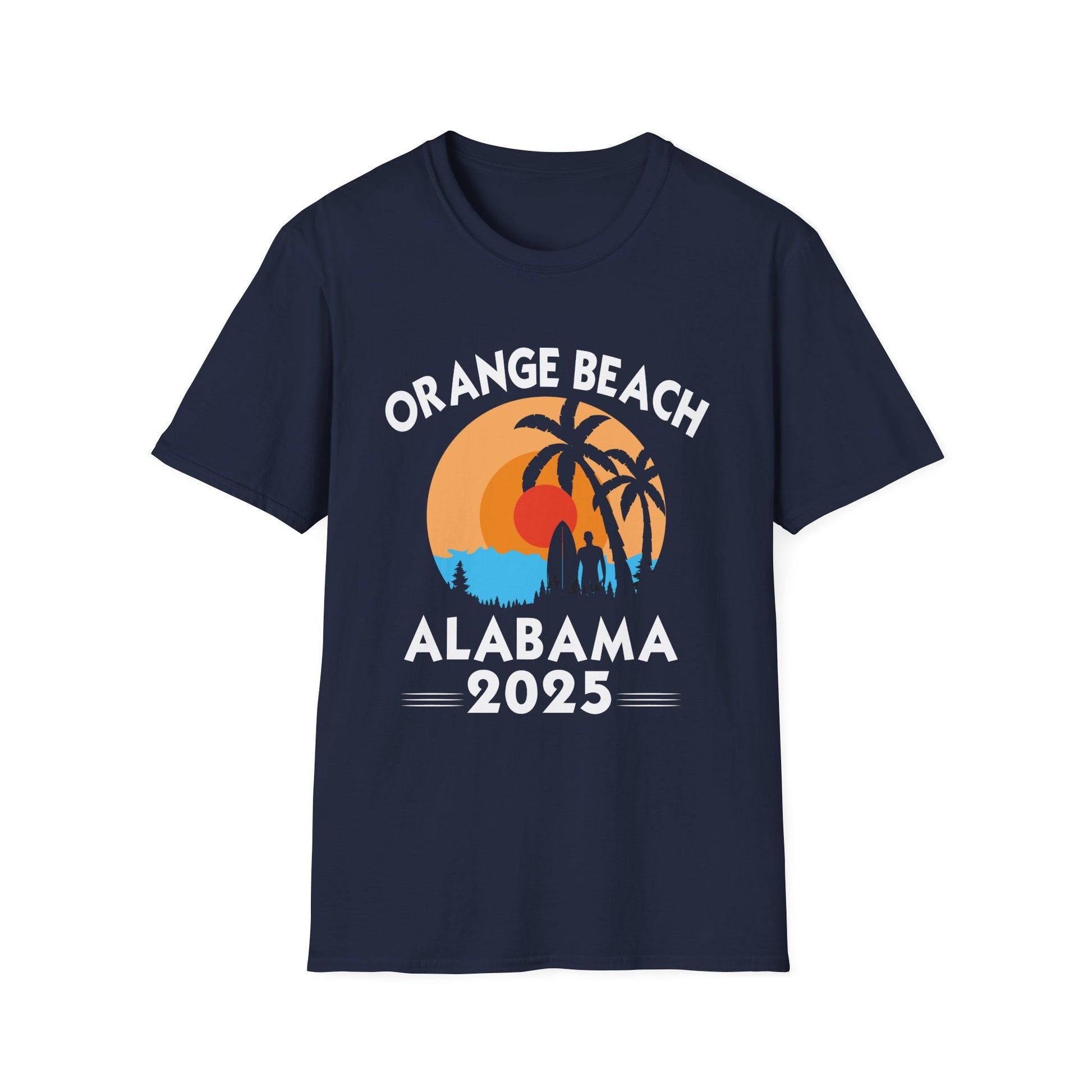 Orange Beach Alabama 2025 Sunset T-Shirt