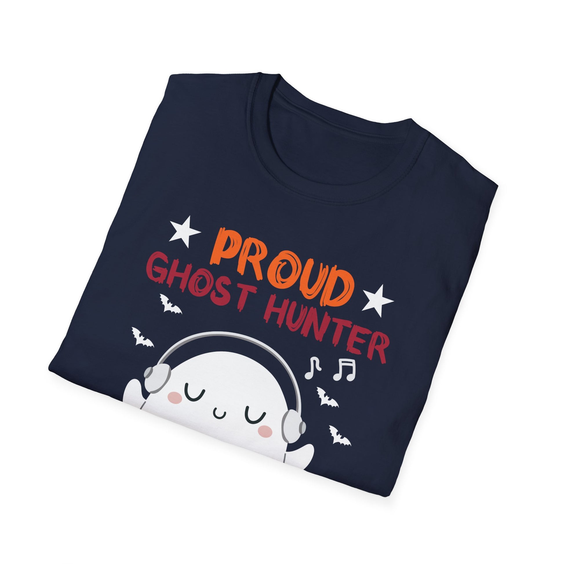 Proud Ghost Hunter T-Shirt – Cute 'I Believe in Ghosts' Halloween Tee