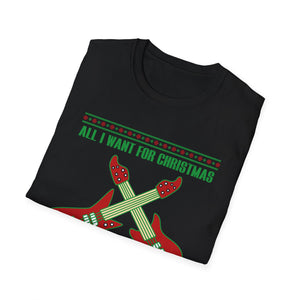 Christmas Guitar T-Shirt — 