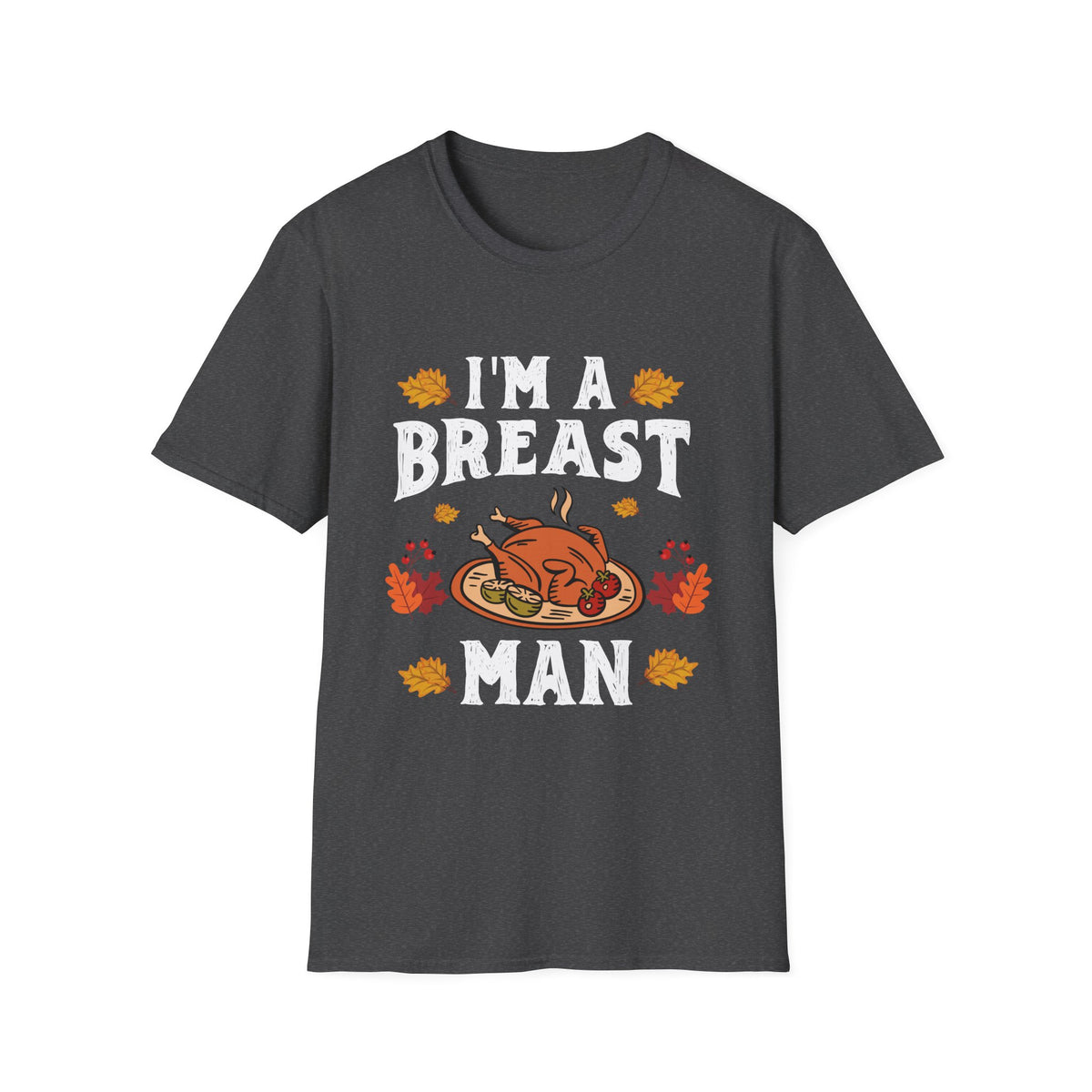 I_m Just Here For The Pie Thanksgiving T-Shirt - Black_ Unisex-Adults_ Small_ Short Sleeve_ Crew Collar_ Modern Humorous_ Thanksgiving