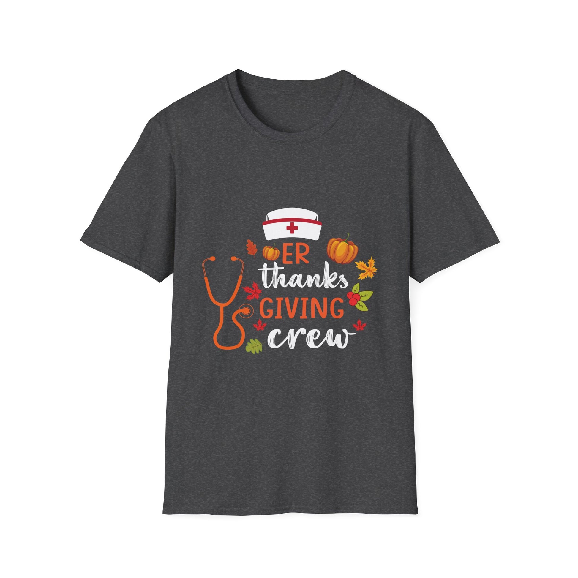 ER Thanksgiving Nurse Crew Emergency Room Nurse Thanksgiving  Unisex T-Shirt