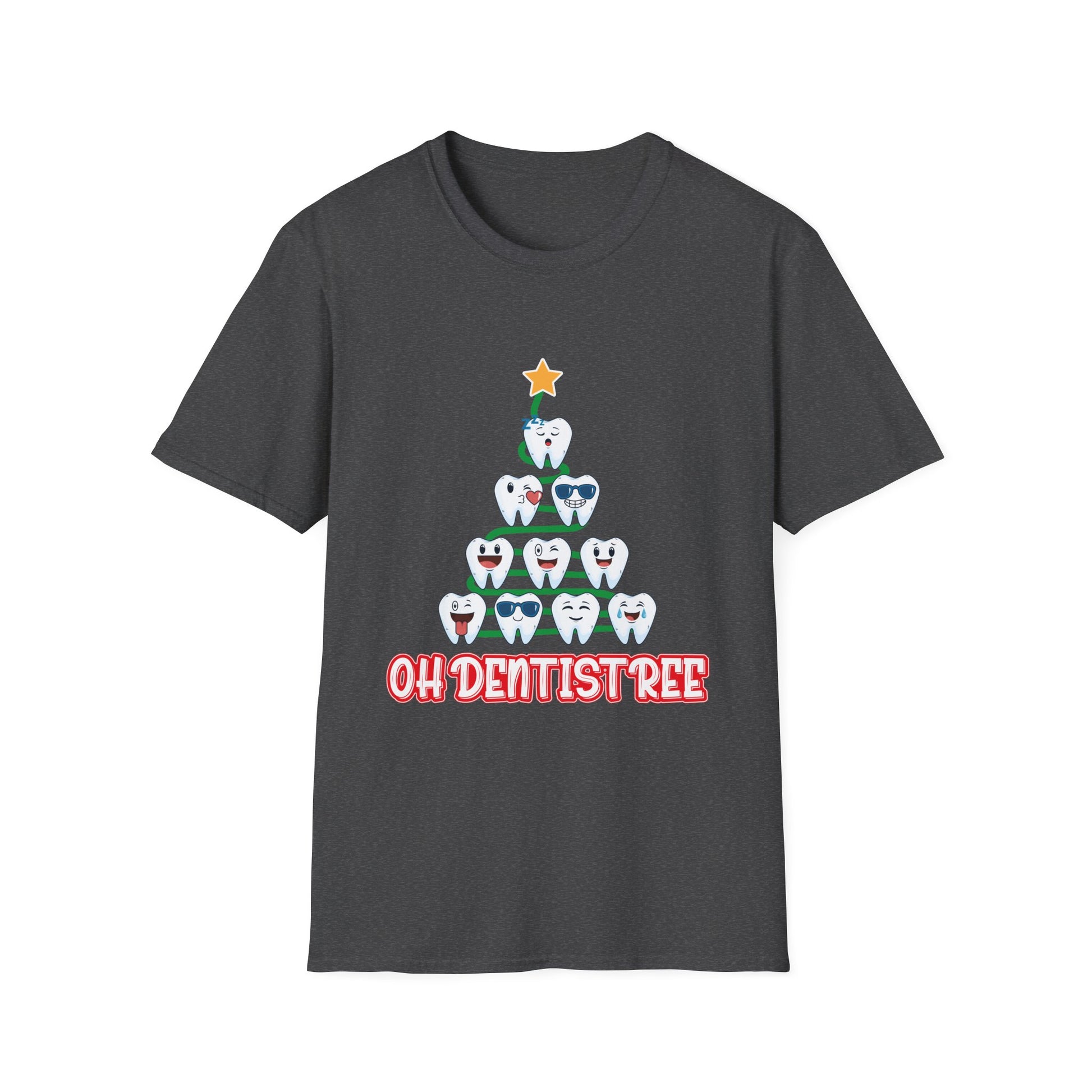 Oh Dentistree T-Shirt — Funny Dental Christmas Tee for Dentists & Hygienists