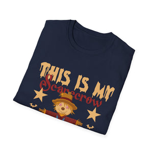 This Is My Scarecrow Costume T-Shirt — Cute Halloween Scarecrow Graphic Tee