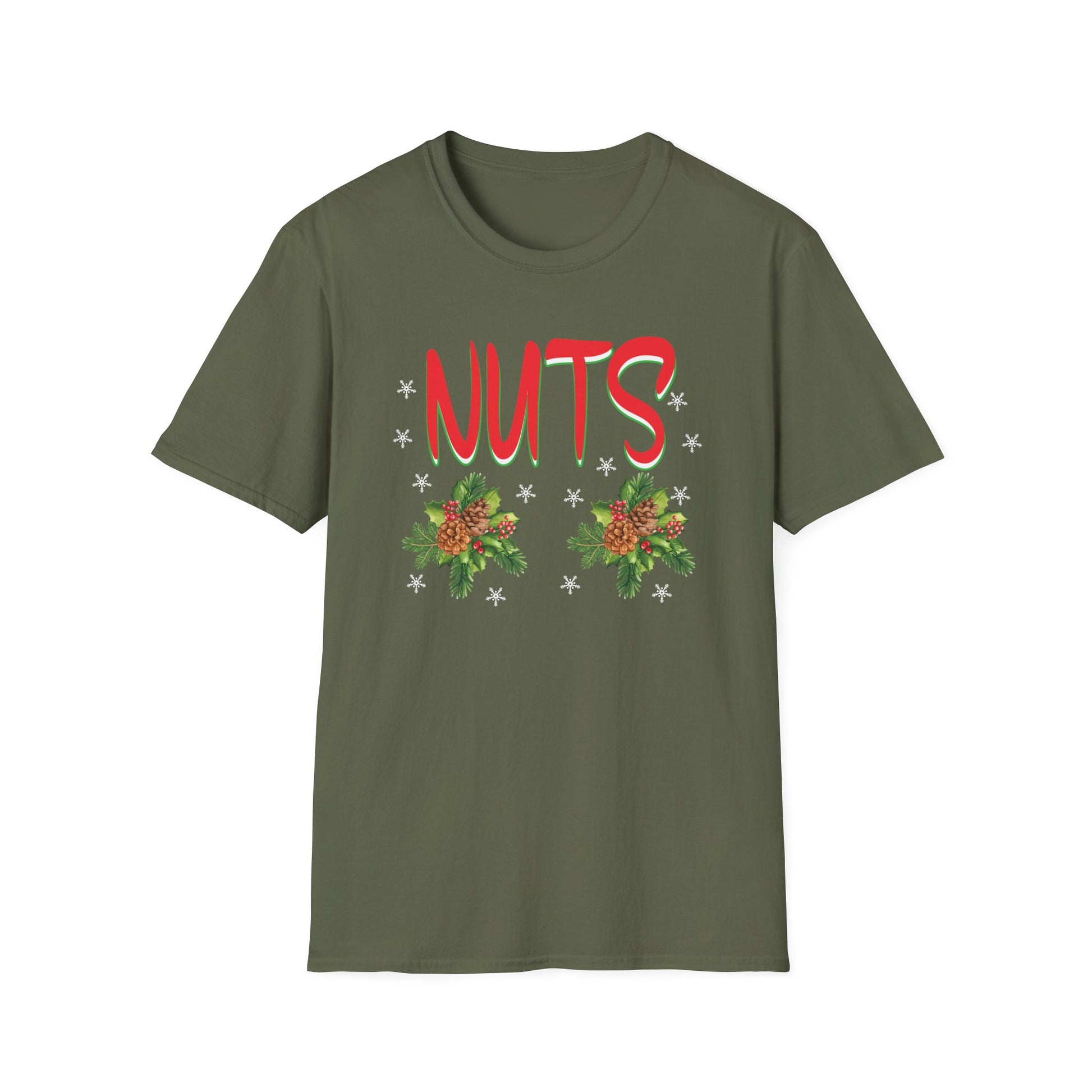 Chest Nuts Christmas1 Funny Couples Christmas Chestnuts Unisex T-Shirt