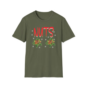 Chest Nuts Christmas1 Funny Couples Christmas Chestnuts Unisex T-Shirt