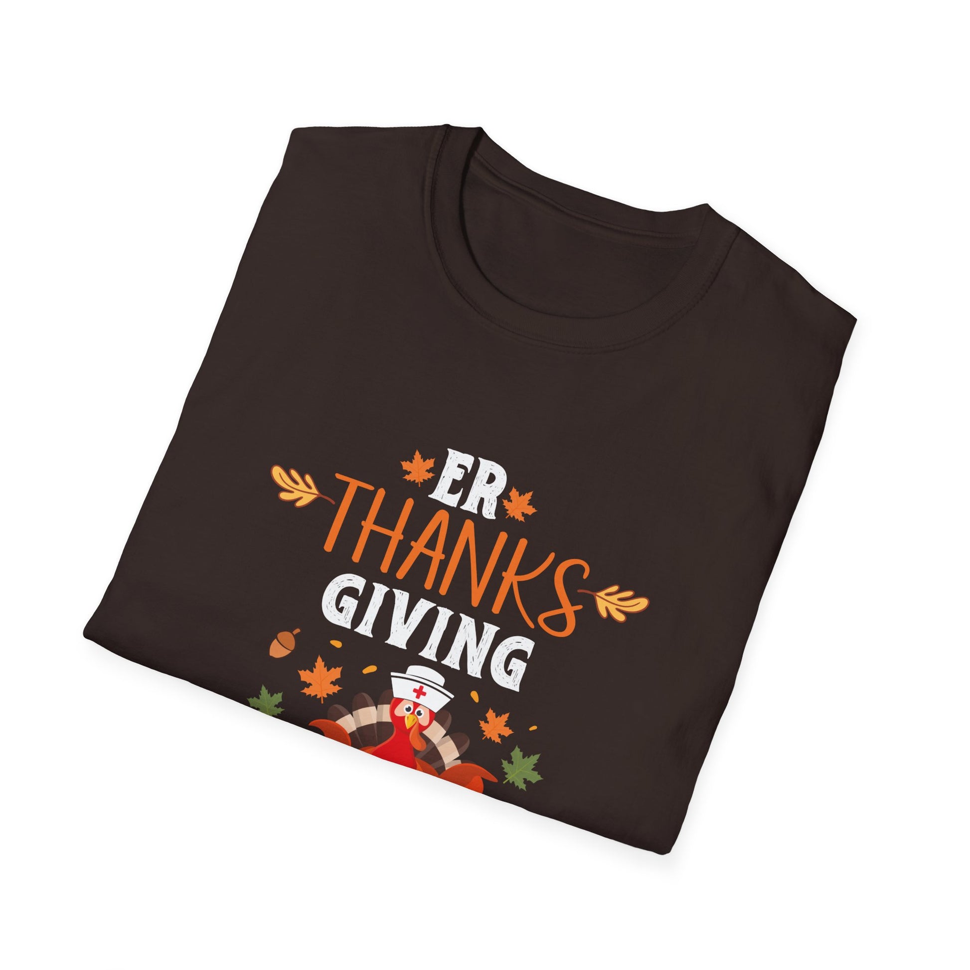 ER Thanksgiving Nurse Crew Thanksgiving Emergency Nurses  Unisex T-Shirt