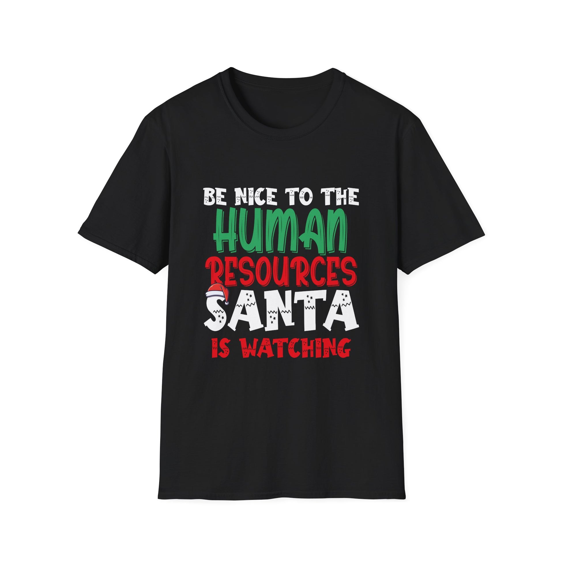 HR Christmas Human Resources Christmas Santa Xmas Ugly Unisex T-Shirt
