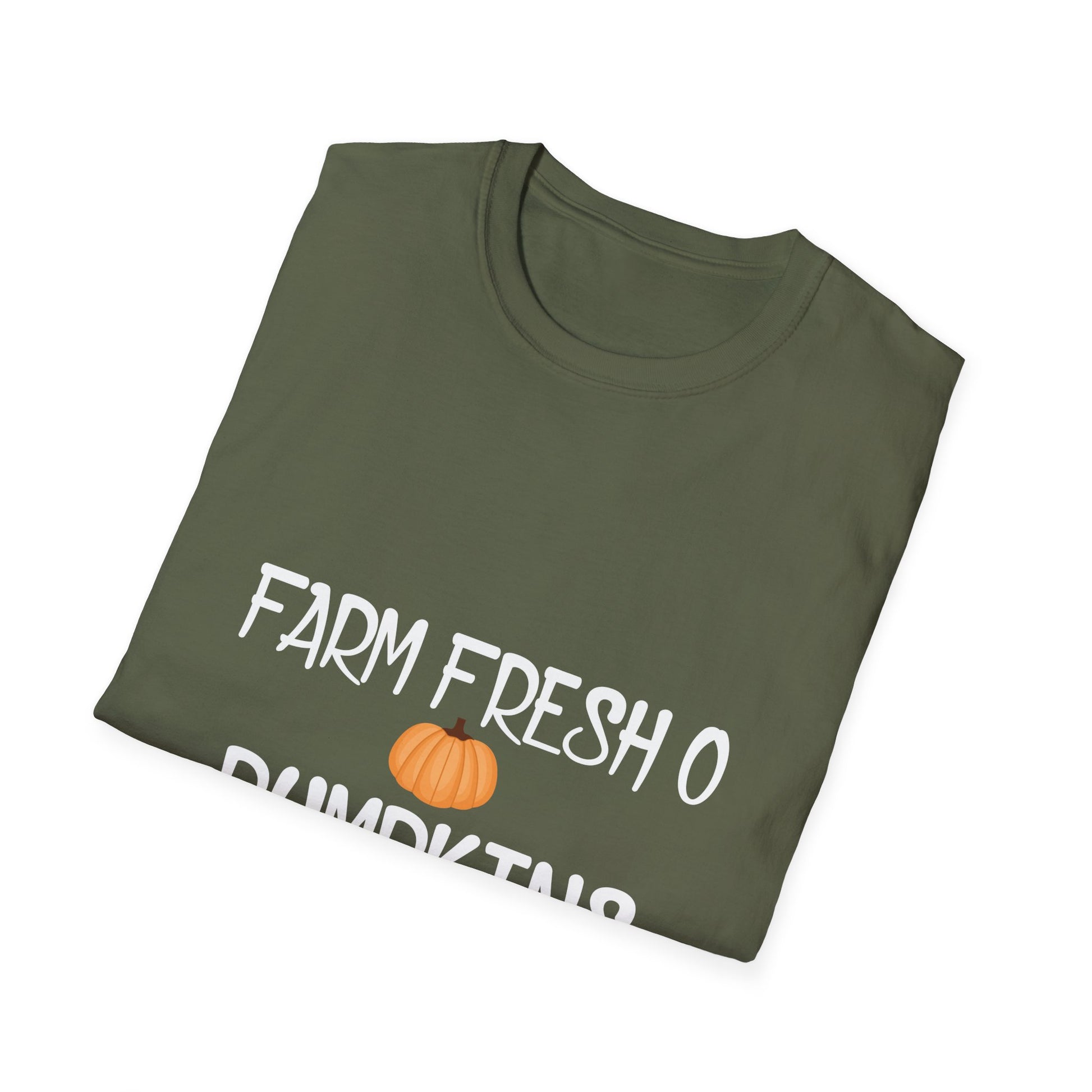 Farm Fresh Pumpkins T-Shirt — Pumpkin Patch, Apples & Hayrides Fall Tee